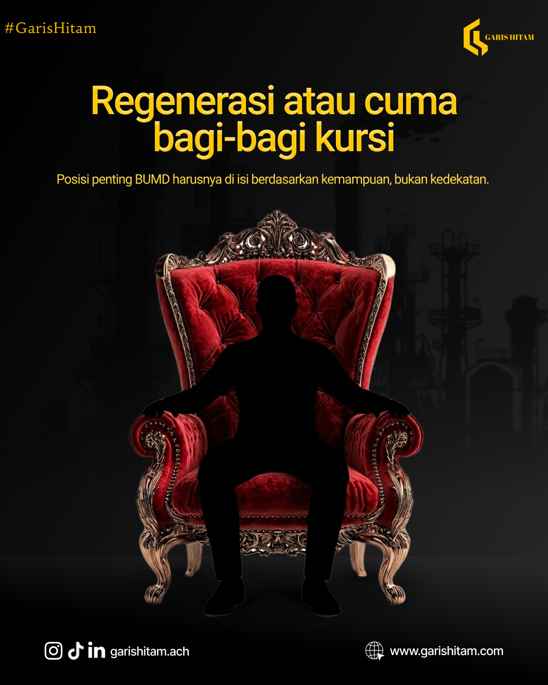 Regenerasi atau Cuma Bagi-Bagi Kursi